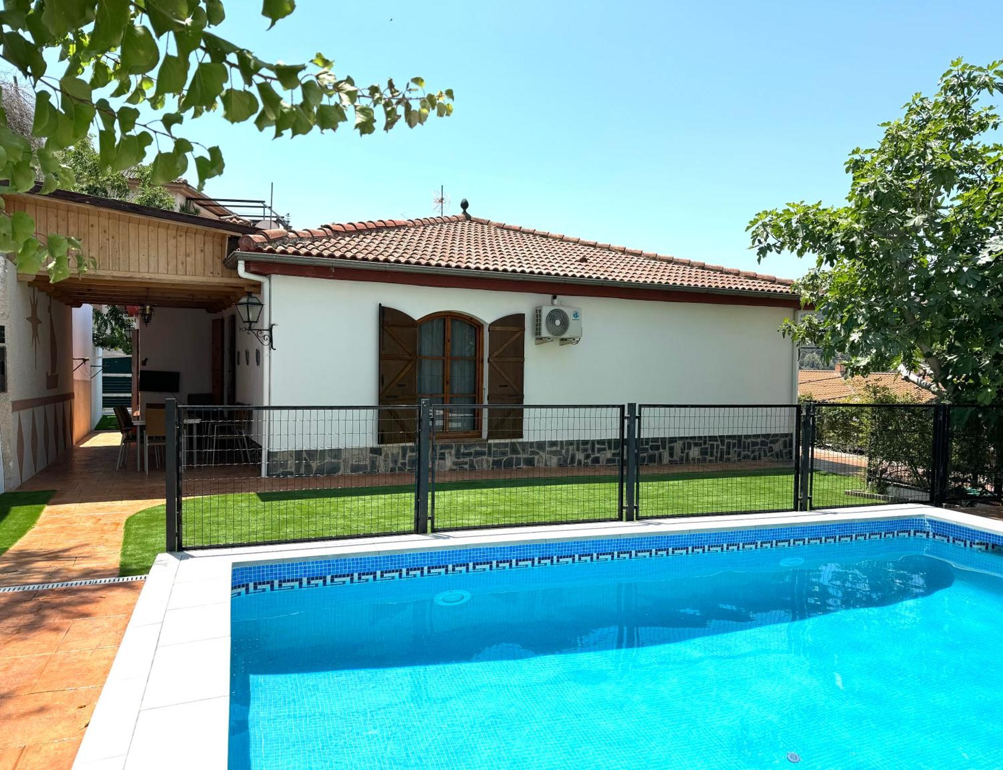 Casa Rural Vistablanca En Una Sola Planta Con Bonitas Vistas Y Piscina - Junto A La Capital Y La Alhambra Cenes De La Vega Exterior foto
