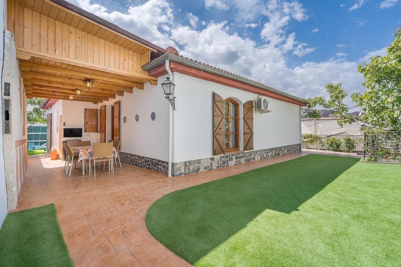 Casa Rural Vistablanca En Una Sola Planta Con Bonitas Vistas Y Piscina - Junto A La Capital Y La Alhambra Cenes De La Vega Exterior foto