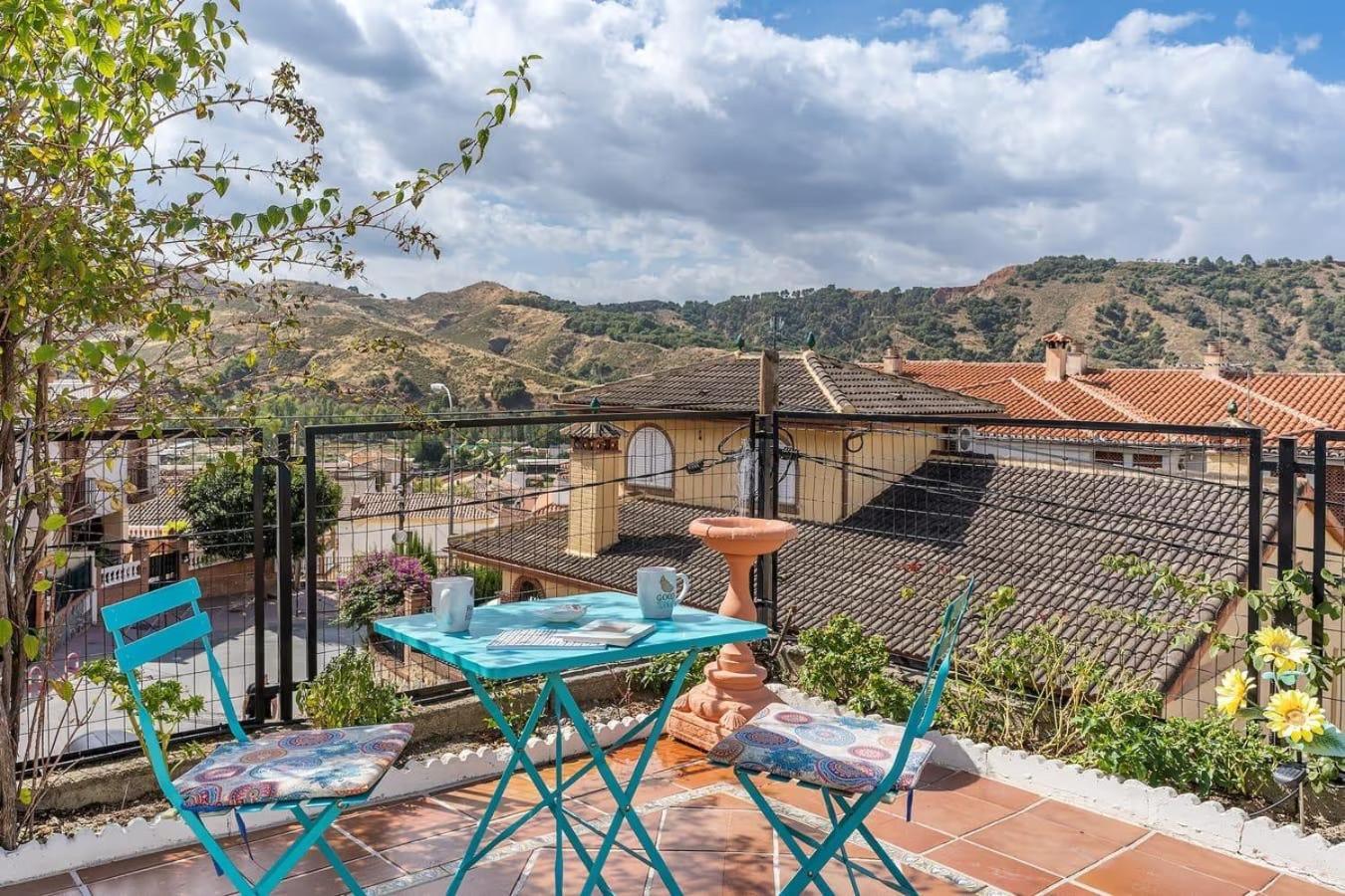 Casa Rural Vistablanca En Una Sola Planta Con Bonitas Vistas Y Piscina - Junto A La Capital Y La Alhambra Cenes De La Vega Exterior foto
