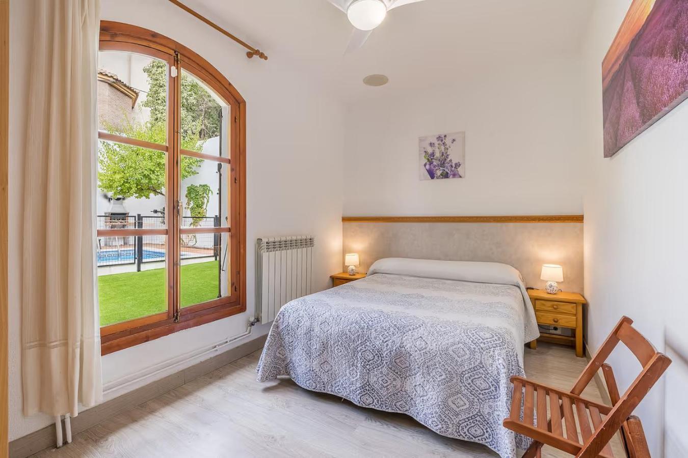Casa Rural Vistablanca En Una Sola Planta Con Bonitas Vistas Y Piscina - Junto A La Capital Y La Alhambra Cenes De La Vega Exterior foto